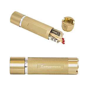 OR1452-C-FINLEY MILL STASHLIGHT™-Gold (Clearance Minimum 30 Units)